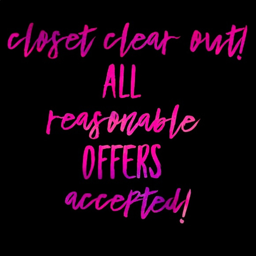 CLOSET CLEAR OUT!
